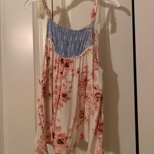 Cute floral summer top
